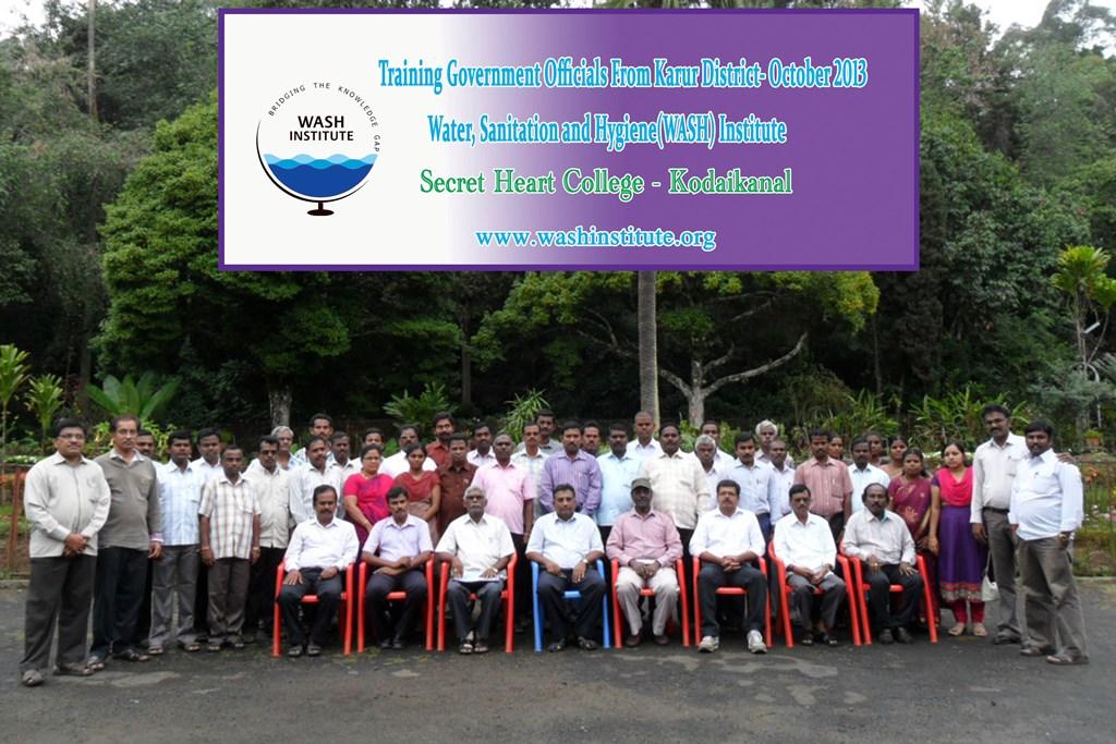 Training of Govt Officials from Karur district